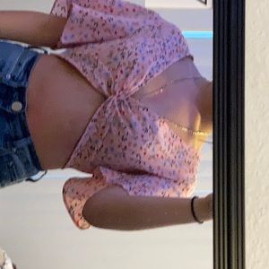 H&M tied from the front top !